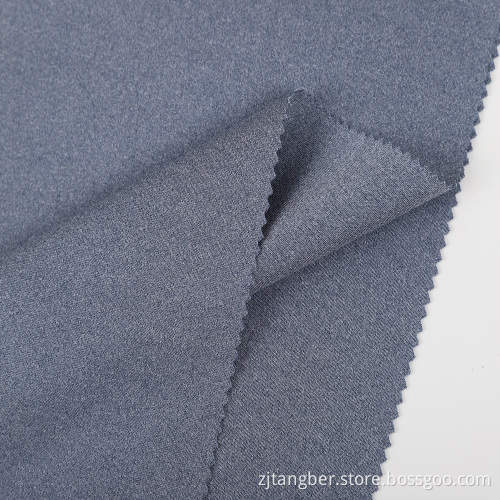 tissu tricoté scuba interlock en polyester cationique mélangé